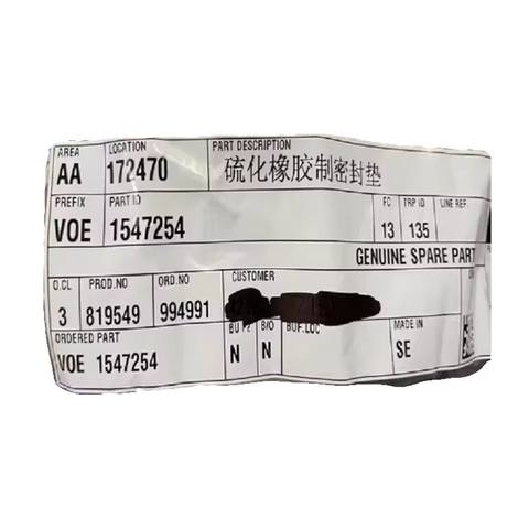 1547254 SEALING RING Suitable for VOLVO European Truck Spare Part