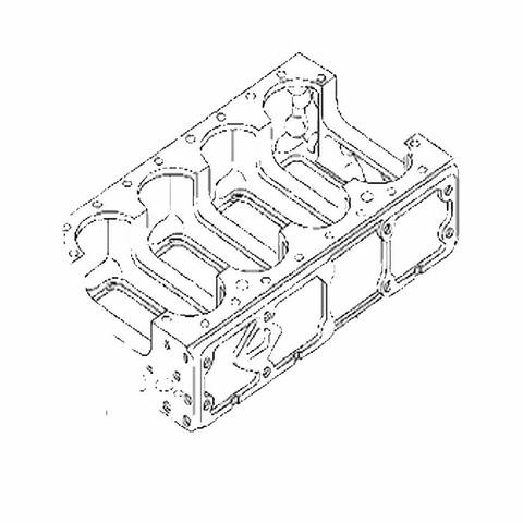 Crankcase VOE16670105 Heavy