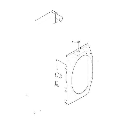 VOE17424911 Charge air Cooler Heavy Parts for EC120D EC140D