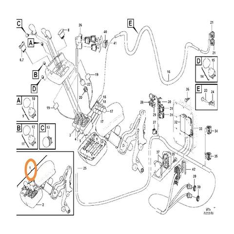 Suitable for Volvo VOE 17471038 Wiring Harness